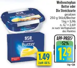 diska Weihenstephan Butter oder Die Streichzarte Angebot