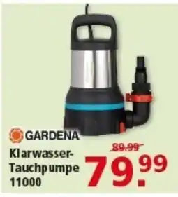 Multi Markt GARDENA Klarwasser- Tauchpumpe Angebot