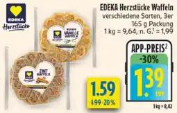 diska EDEKA Herzstücke Waffeln Angebot