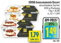 diska EDEKA Genussmomente Dessert Angebot