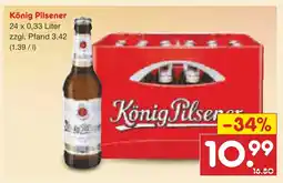 Netto Marken-Discount König pilsener Angebot