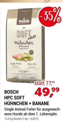 Zookauf Bosch hpc soft hühnchen + banane Angebot