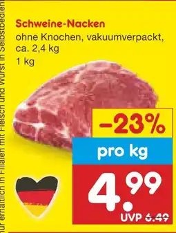 Netto Marken-Discount Schweine-nacken Angebot