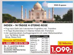 Netto Marken-Discount Netto reisen indien – 14-tägige 4-sterne-reise Angebot