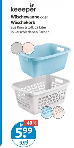 V Markt Keeeper wäschewanne Angebot