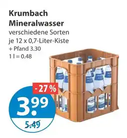 V Markt Krumbach mineralwasser Angebot