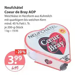 V Markt Neufchâtel coeur de bray aop Angebot