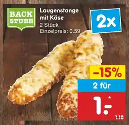 Netto Marken-Discount Backstube laugenstange mit käse Angebot