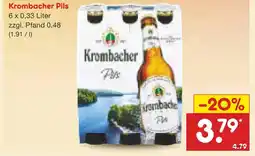 Netto Marken-Discount Krombacher pils Angebot