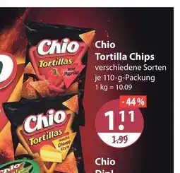 V Markt Chio tortilla chips wild paprika Angebot
