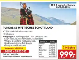 Netto Marken-Discount Netto-reisen rundreise mystisches schottland Angebot