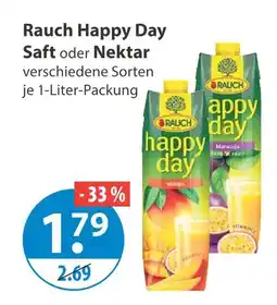 V Markt Rauch happy day saft Angebot