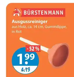 V Markt Bürstenmann ausgussreiniger Angebot