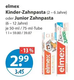 V Markt Elmex kinder-zahnpasta Angebot