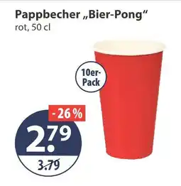 V Markt Pappbecher bier-pong Angebot
