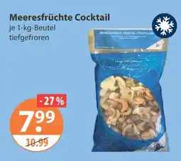 V Markt Meeresfrüchte cocktail Angebot