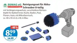 V Markt Bümag eg reinigungsset für akku-schrauber 8-teilig Angebot