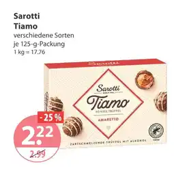 V Markt Sarotti tiamo Angebot