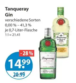 V Markt Tanqueray gin Angebot
