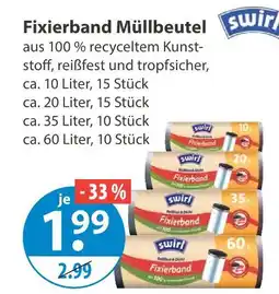 V Markt Swirl fixierband müllbeutel Angebot