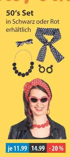 V Markt 50's set Angebot
