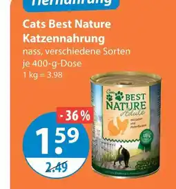 V Markt Cats best nature katzennahrung Angebot
