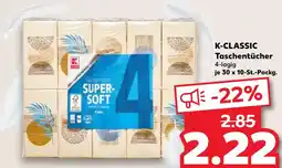 Kaufland K-classic taschentücher super-soft Angebot