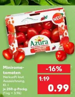 Kaufland Azura miniroma-tomaten Angebot