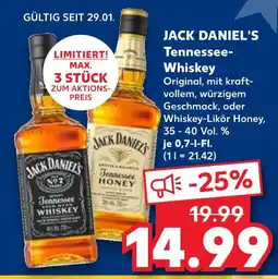 Kaufland Jack daniel's tennessee whiskey original Angebot