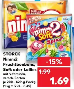 Kaufland Storck nimm2 fruchtbonbons Angebot