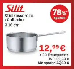 diska Silit Stielkasserolle Collexio Angebot