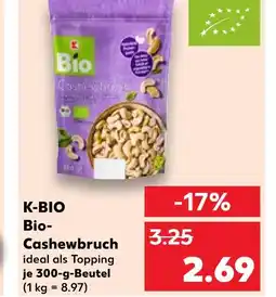 Kaufland K-bio bio-cashewbruch Angebot