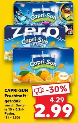 Kaufland Capri-sun fruchtsaftgetränk orange Angebot