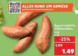 Kaufland Ägypt./südafrik. süßkartoffeln Angebot