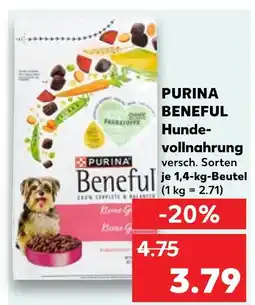 Kaufland Purina beneful hundefutter Angebot