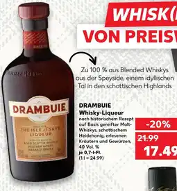 Kaufland Drambuie whisky-liqueur Angebot