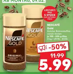 Kaufland Nescafé gold original Angebot