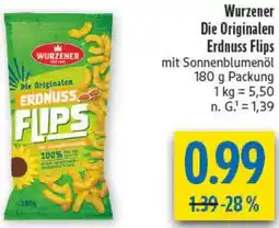 diska Wurzener Die Originalen Erdnuss Flips Angebot