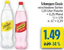 diska Schweppes Classic Angebot