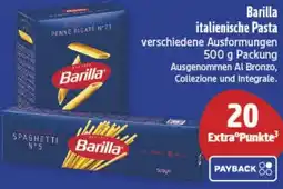 diska Barilla italienische Pasta Angebot