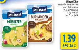 diska Milram Käse Angebot
