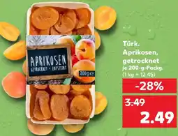 Kaufland Türk. Aprikosen, getrocknet Angebot