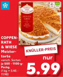 Kaufland COPPENRATH & WIESE Meistertorte Angebot
