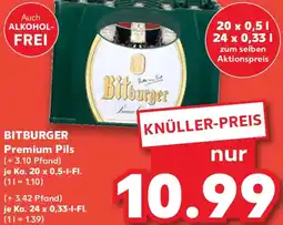 Kaufland BITBURGER Premium Pils Angebot