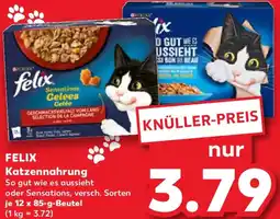 Kaufland FELIX Katzennahrung Angebot