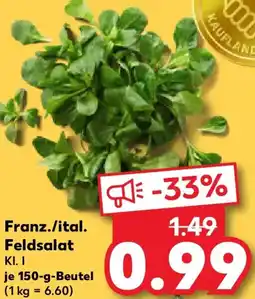 Kaufland Franz./ital. Feldsalat Angebot
