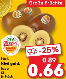 Kaufland Zespri Ital. Kiwi gold, lose Angebot
