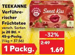 Kaufland TEEKANNE Verführerischer Früchtetee Angebot