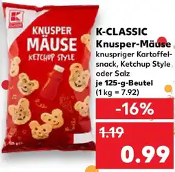 Kaufland K-CLASSIC Knusper-Mäuse Angebot
