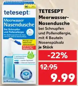 Kaufland TETESEPT Meerwasser Nasendusche Angebot